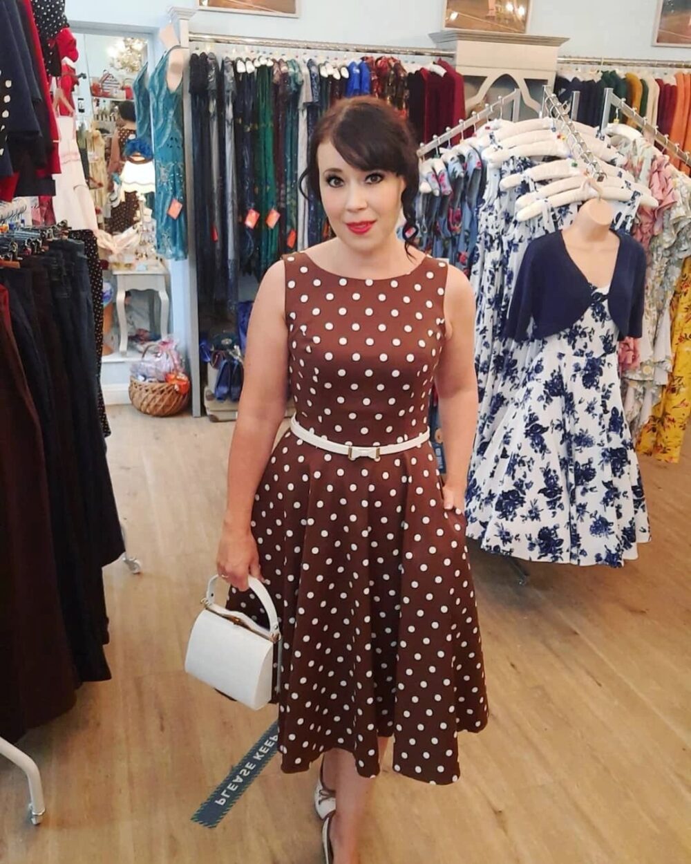 Julia swing dress