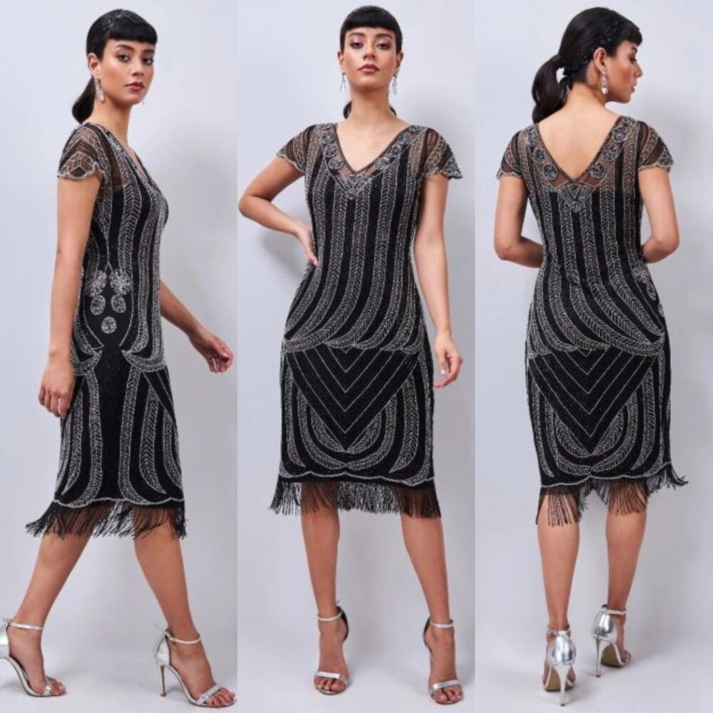 Dorothy fringe flapper dress