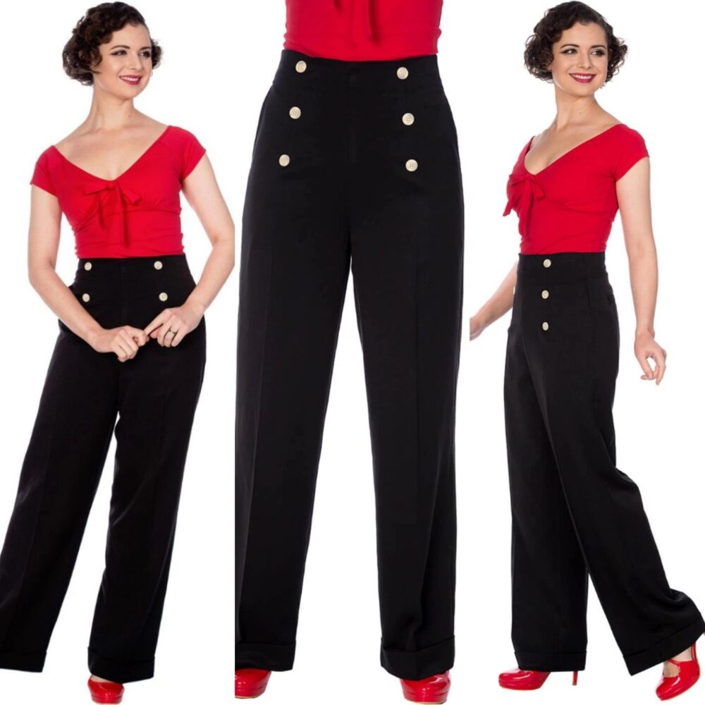 Cute as a button trousers