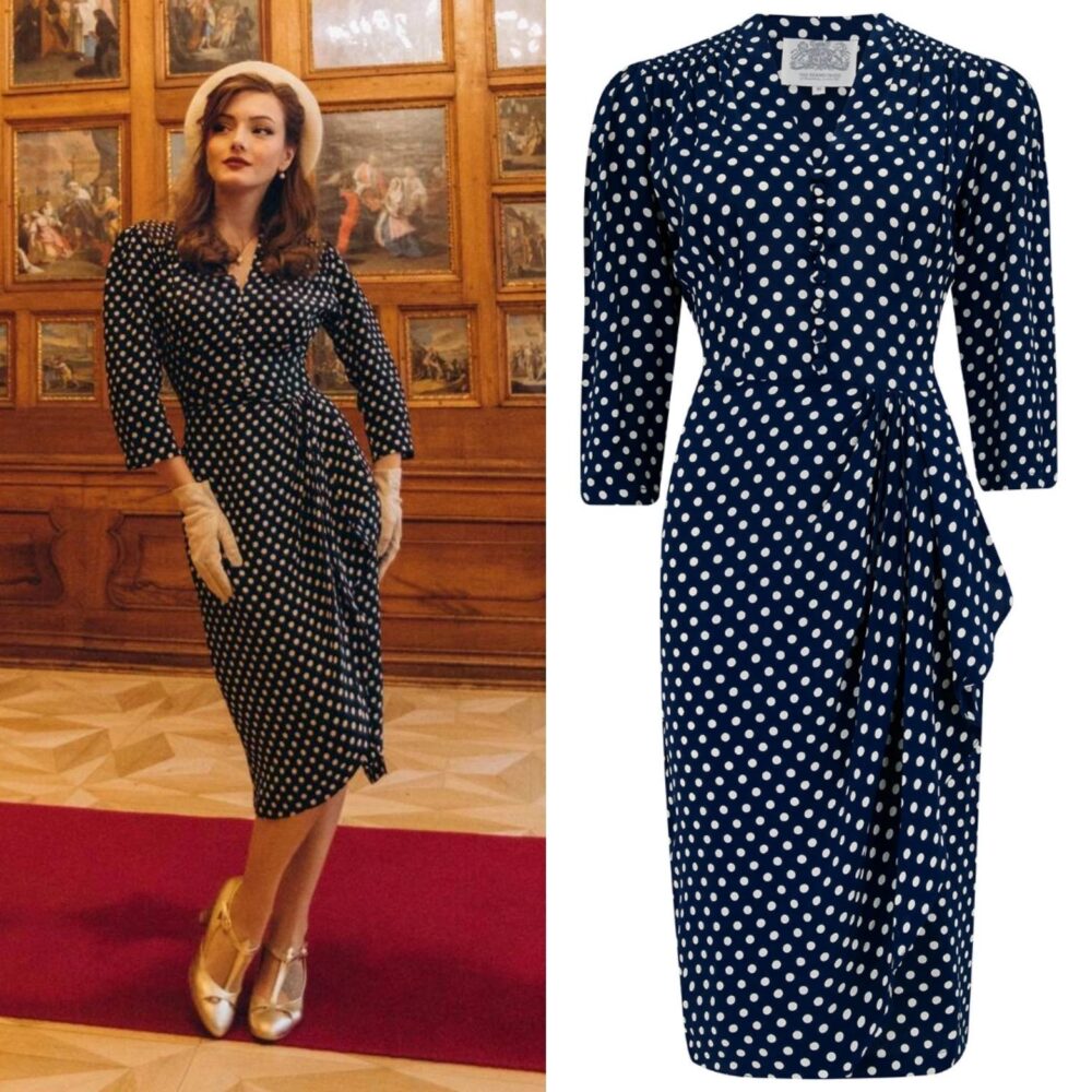 Mabel 3 quarter sleeve dress