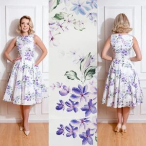 Lottie floral swing dress