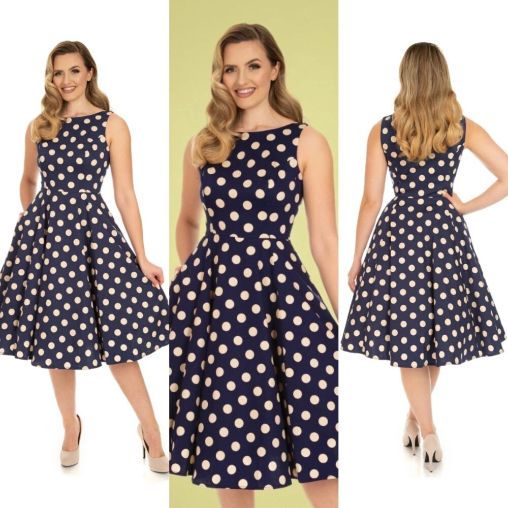 Mia polka dot dress