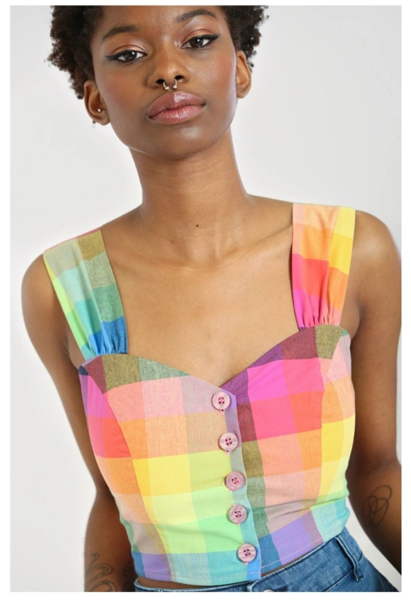Somewhere over the Rainbow Crop Top
